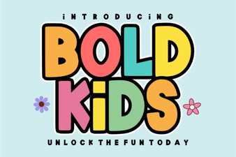 Creative Font Projects for Bold Kids