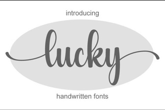 Creative Lucky Fonts for Your Design Projects