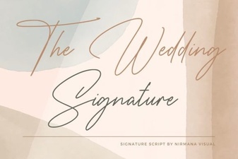 Elevate Your Wedding with Signature Typography