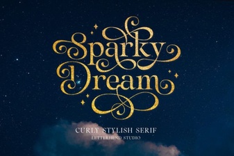 Sparky Dream Font for Creative Designs